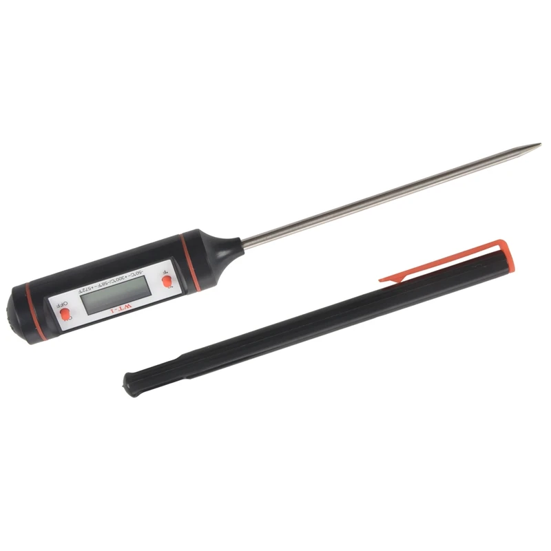 

5X Digital Kitchen Probe Thermometer For Food BBQ Meat Steak Turkey Wine