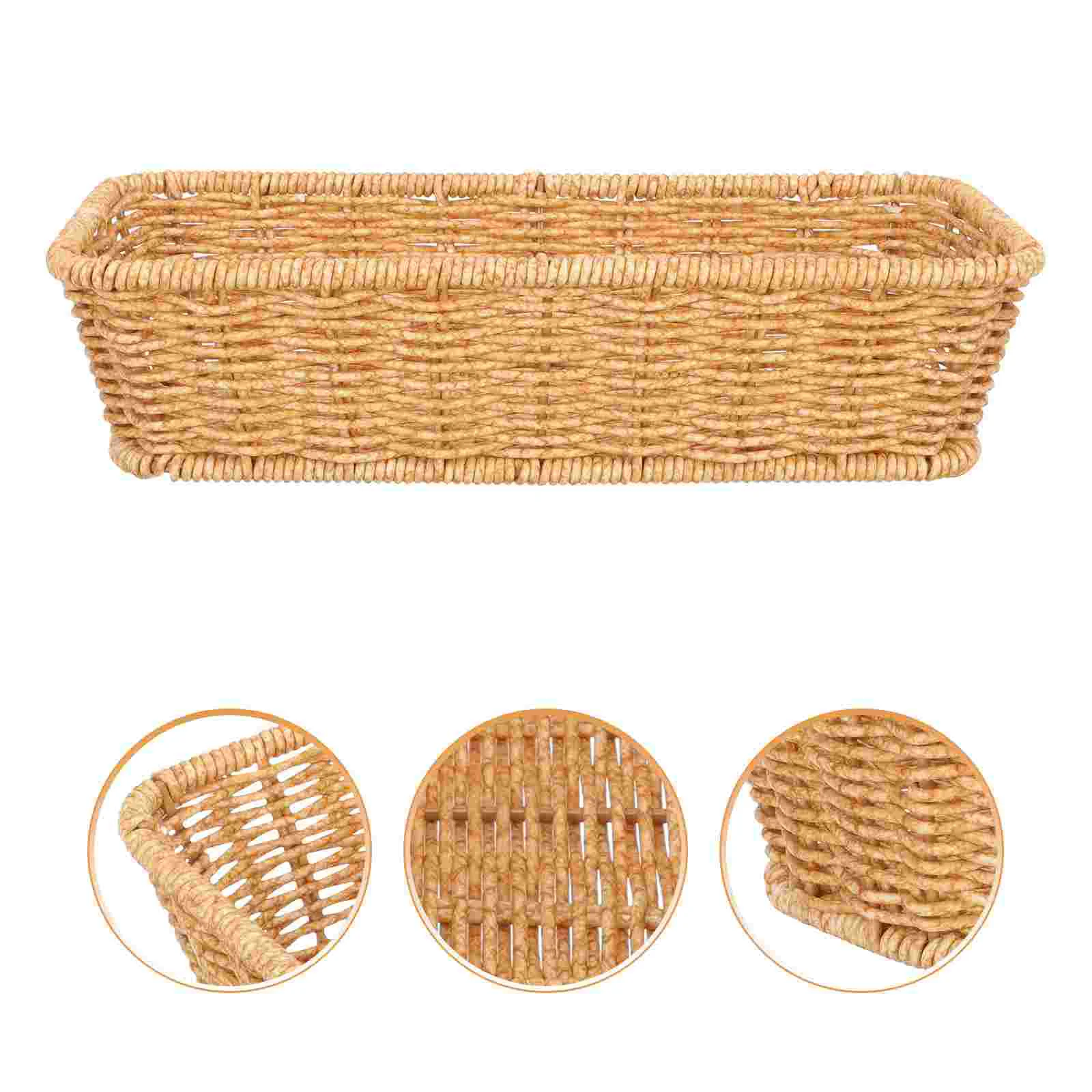 

Storage Baskets Toys Sundries Container Vanity Organizer Tray Table Storage Box Toy Toy Containers Delicate Basket Desktop