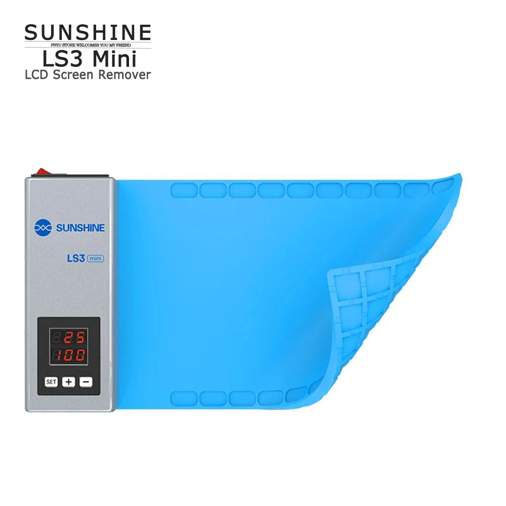 

SUNSHINE LS3 MINI Средство для удаления ЖК-экрана 10,5 дюймов Интеллектуальная нагревательная платформа для телефона, планшета, инструмент для ремонта термостатического удаления