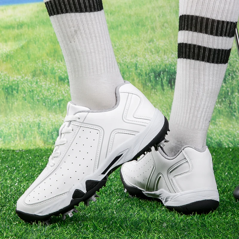 Мужская Прочная Обувь Для Гольфа Водонепроницаемая Дышащая Нескользящая