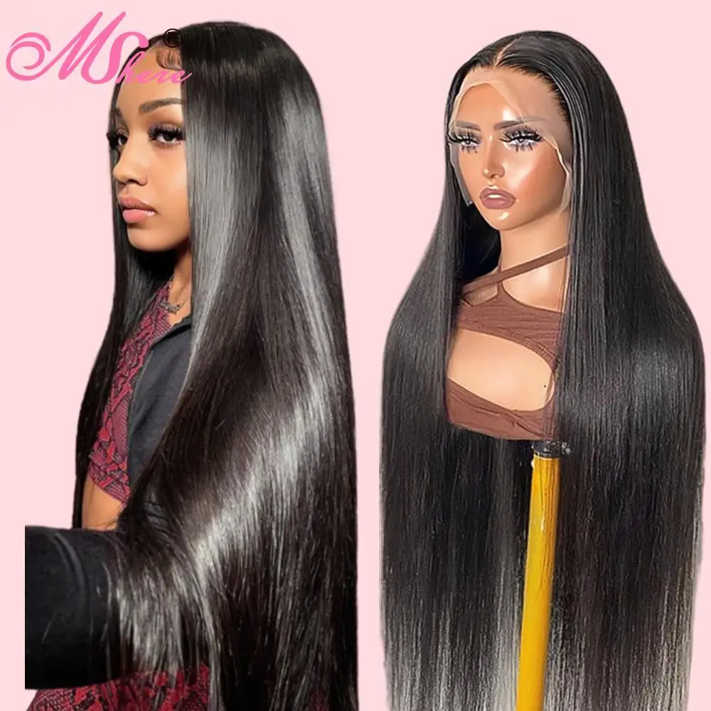 

Парик Женский на сетке, 13x6 дюймов, с косточками