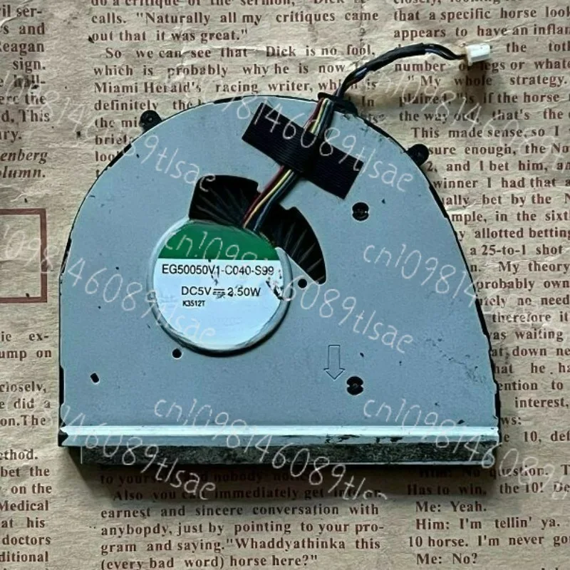 Вентилятор охлаждения 5В 2.5Вт постоянного тока EG50050V1-C040-S99 для серверов и ПК (art.: 3920dc1d84c6f) - 3920dc1d84c6f