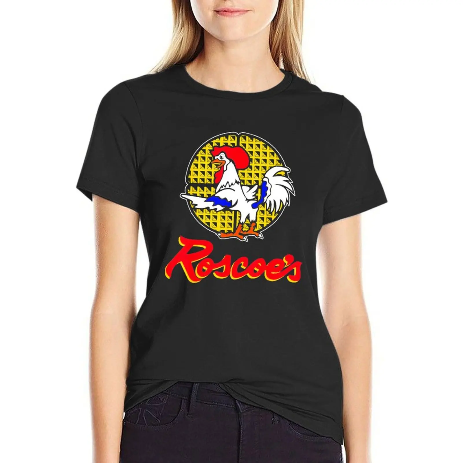 Roscoes House футболка кавайная одежда винтажное длинное платье-футболка для женщин