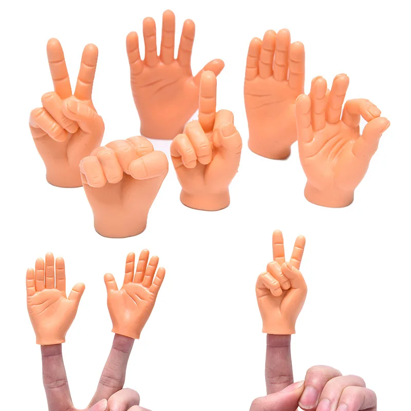 

Funny Cat Massage Finger Glove Grooming Glove Pet Brush Glove for Cat Interactive Game Small Finger Glove Cat Toys