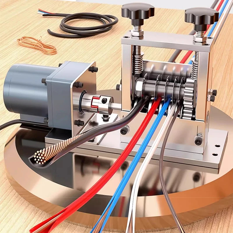 Мини-портативная электрическая машина для зачистки проводов с лезвием 1-28 мм 1-17