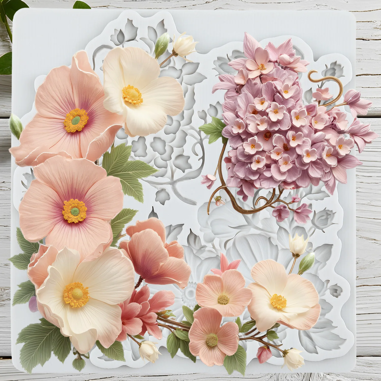 

Силиконовые формы для цветов Daisy Flower