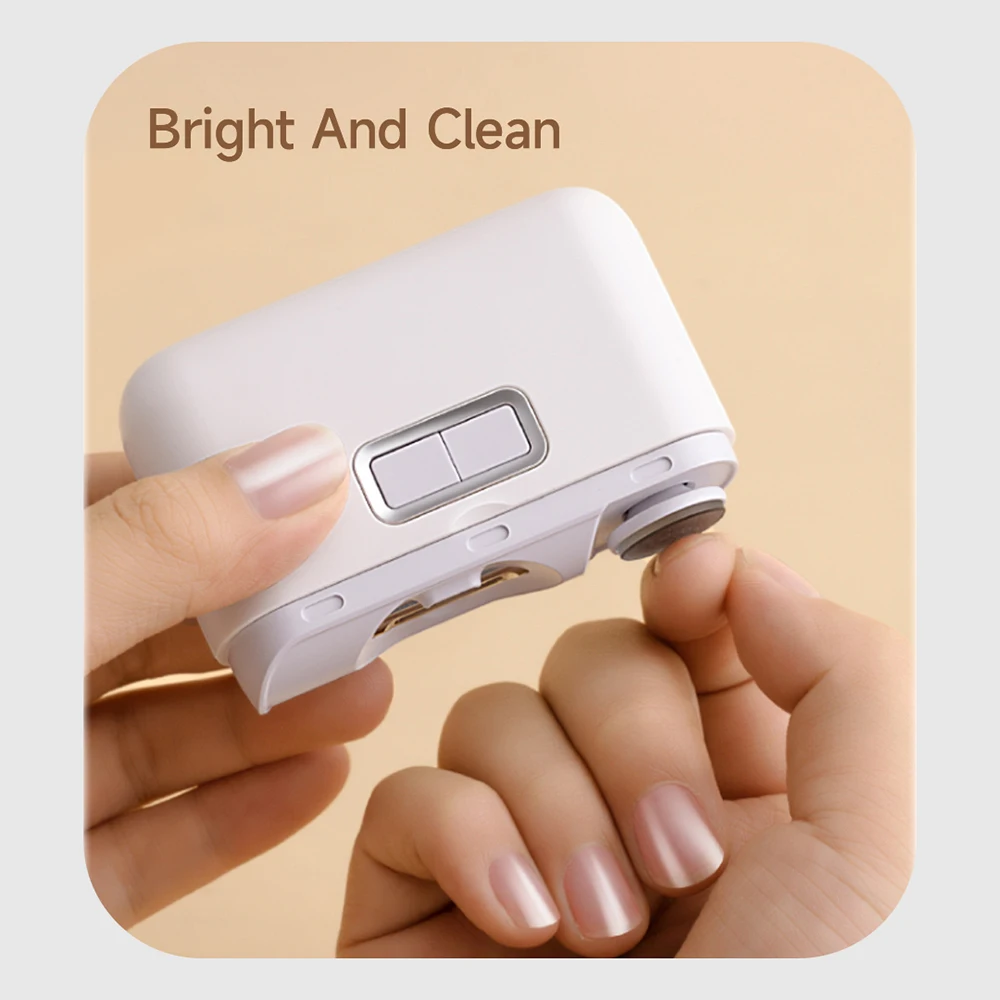 

Newest Electric Polishing Nail Clipper USB Rechargeable Nail Trimmer Electric Automatic Nail Clipper With Lighting 2023 New