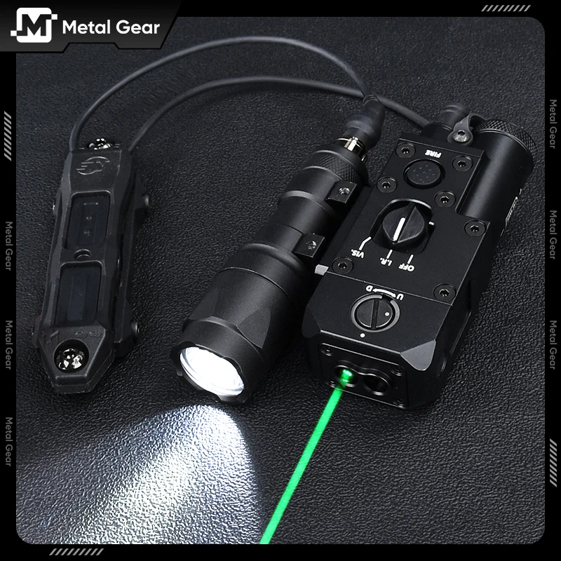 WADSN Металл CQBL-1 Красный Зеленый Синий Точечный лазерный указатель Индикатор
