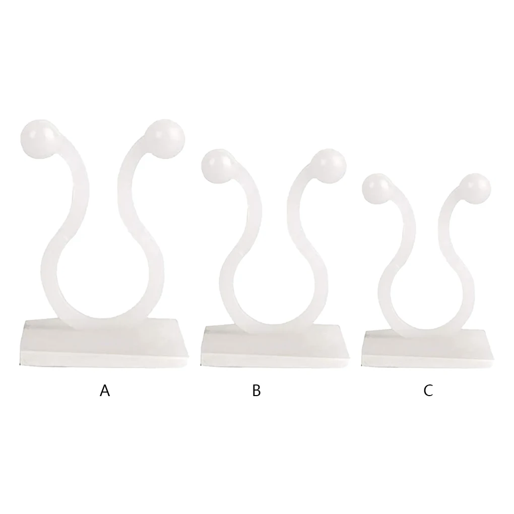 

Plant Wall Climbing Plastic Fastener Flower Wall-mounting Vine Buckle Hook Fixed Clips Gadgets Accessories for Large