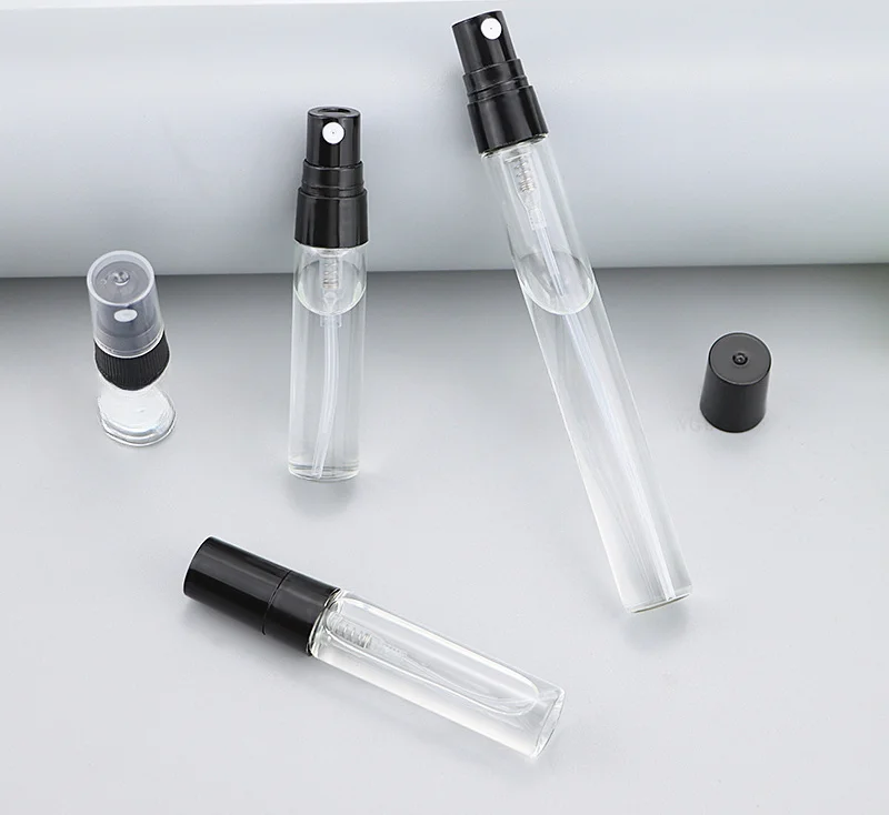 10 шт. прозрачная стеклянная бутылка для духов 2 мл/3 мл/5 мл