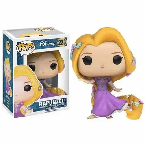Funko POP Фигурки игрушек Принцесса Ариэль Белль Белоснежка Эльза Рапунцель Золушка