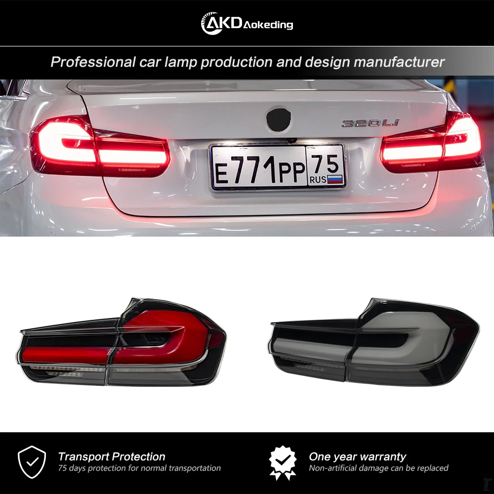 

Taillight For 3 Series F30 F35 2013-2019 Tail Lights G30 LCI 3D Style With Turn Signal Animation Brake Parking Retrofit Facelift