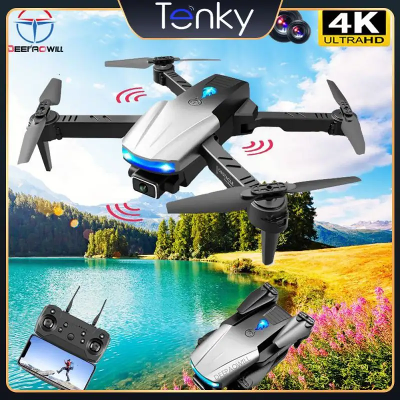 

Новинка, профессиональный мини-Дрон S85 Rc 4k HD с двойной камерой Fpv Дроны с инфракрасным обходом препятствий Радиоуправляемый вертолет Квадро...