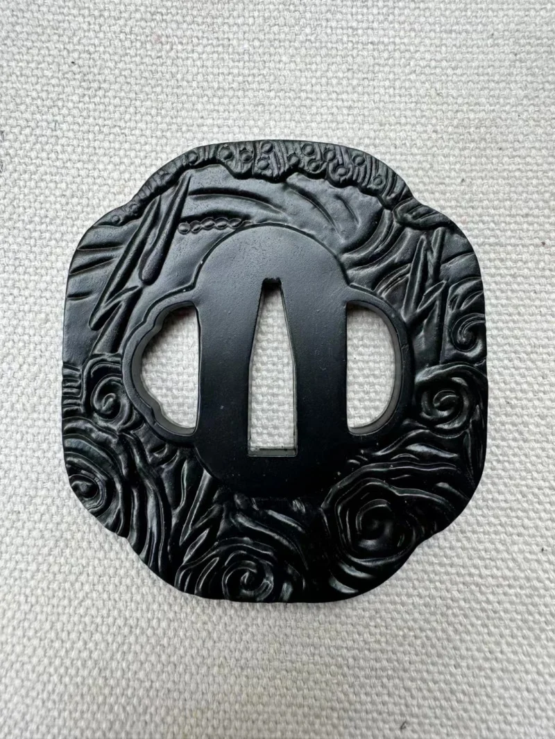

Tsuba для танто SWORD, бирюзовый бронзовый цвет
