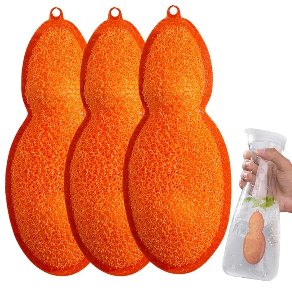 3 шт. многоразовые губки для чистки бутылок