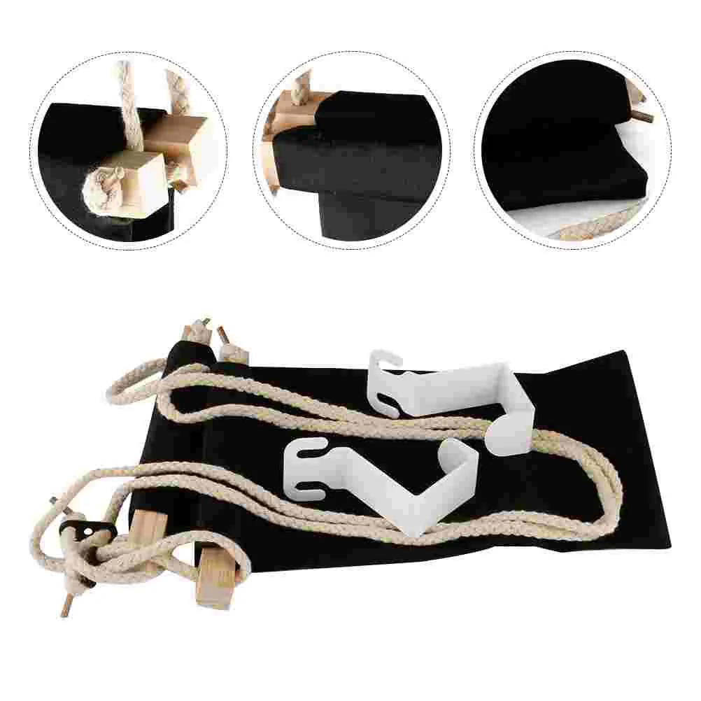 

Foldable Desk Table Foot Hammock Office Feet Portable Hanging Cushion Pillow Supply Home Rest Work