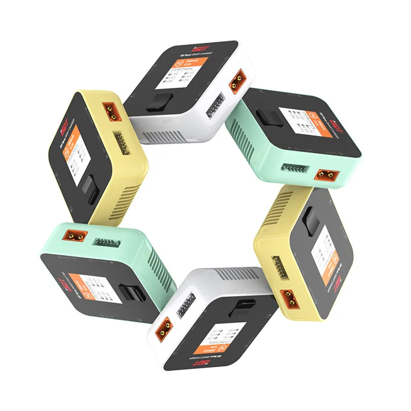 

ISDT Q6 BattGo 200W 8A Colorful Pocket Battery Balance FPV Charger for 2S - 6S Smart Digital Lipo Battery FPV RC Models Drone