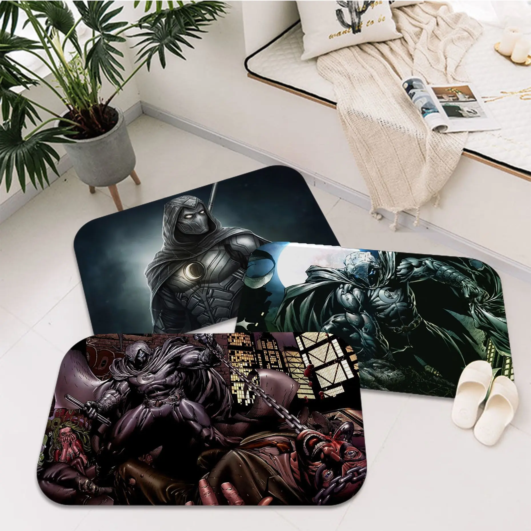 

Disney Moon Knight Kitchen Mat Cheaper Anti-slip Modern Living Room Balcony Printed Welcome Doormat