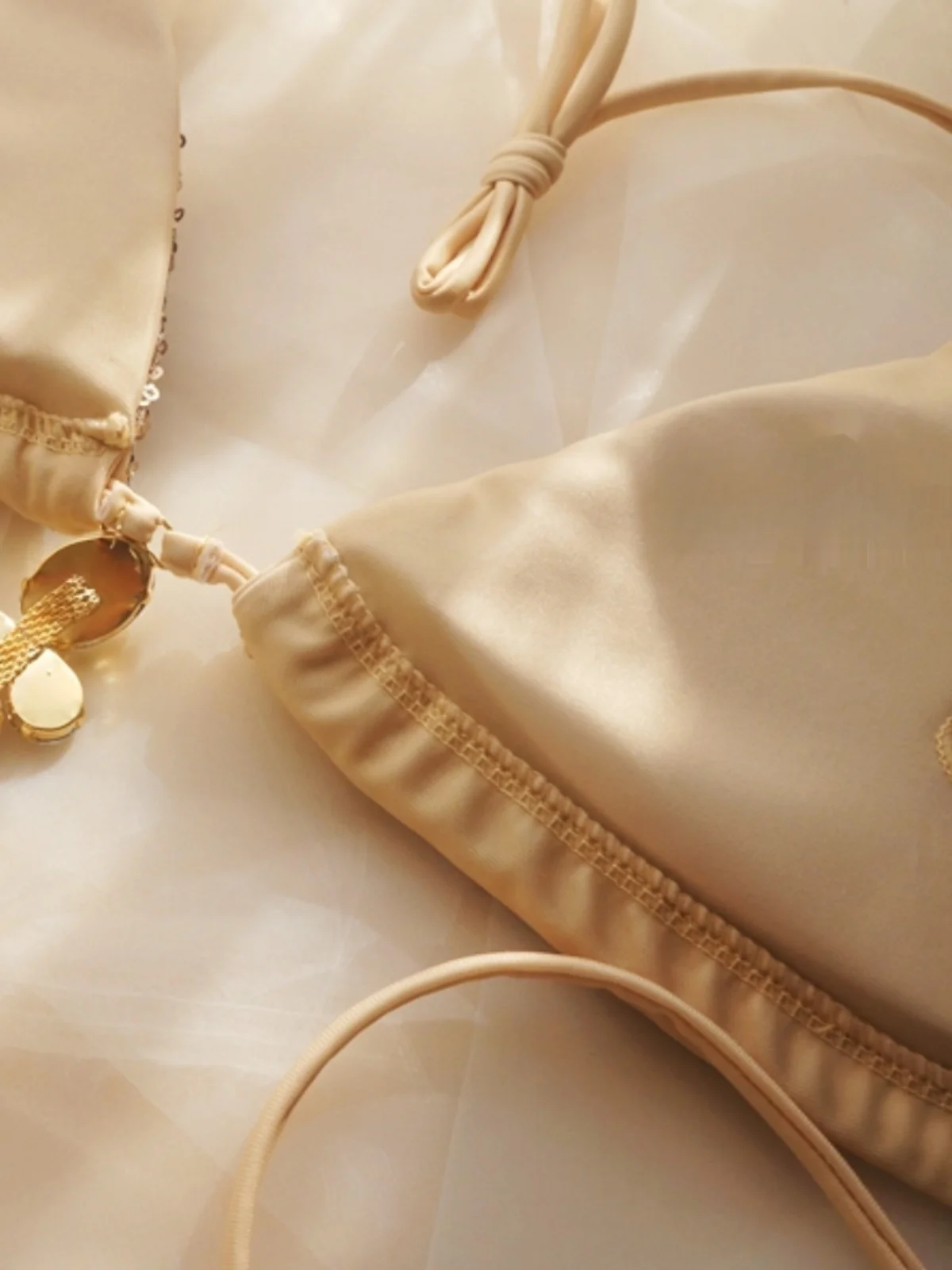 Song Zhiya Same Русалка с блестками для отпуска горячие источники легкие роскошные