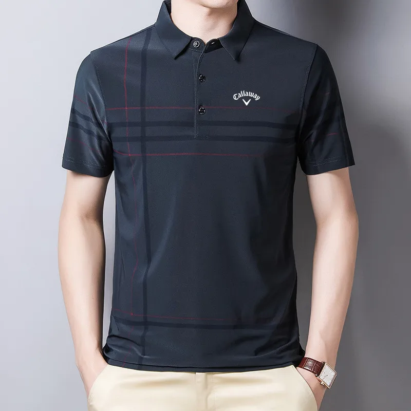 

2022 New Golf Clothing Men's Golf T-Shirt Mens T Shirts Fashion Business Casual Short Sleeve Homm Golf Clothing Golf Shirts Man