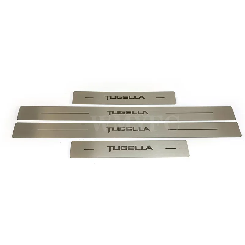 Накладка на порог двери автомобиля защитные аксессуары для Geely Tugella/Tugella S 2021 2022 2023