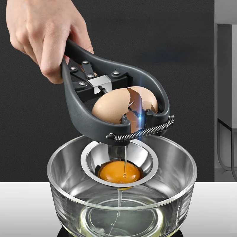 

Manual Egg Scissors Tools ABS/Stainless Steel Egg Stiring Separator Eggshell Cracker Topper Kitchen Accessories Eggshell Cutter