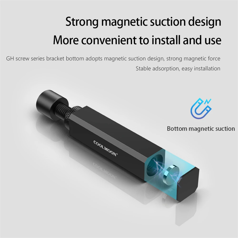 Кронштейн для видеокарты телескопическая спиральная фотомагнитная основа