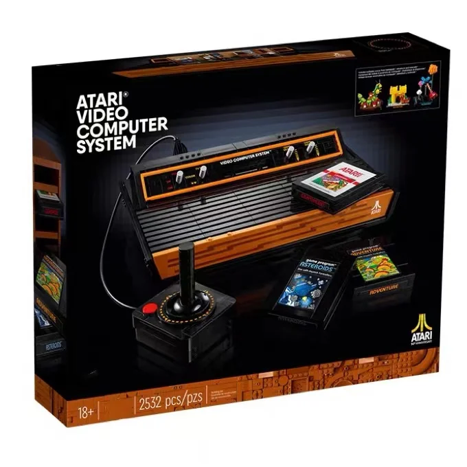 

2022 Новинка 10306 Atari 2600 консоль видео компьютерная система иконы модель строительные блоки кирпичи игровой набор игрушки для детей подарок