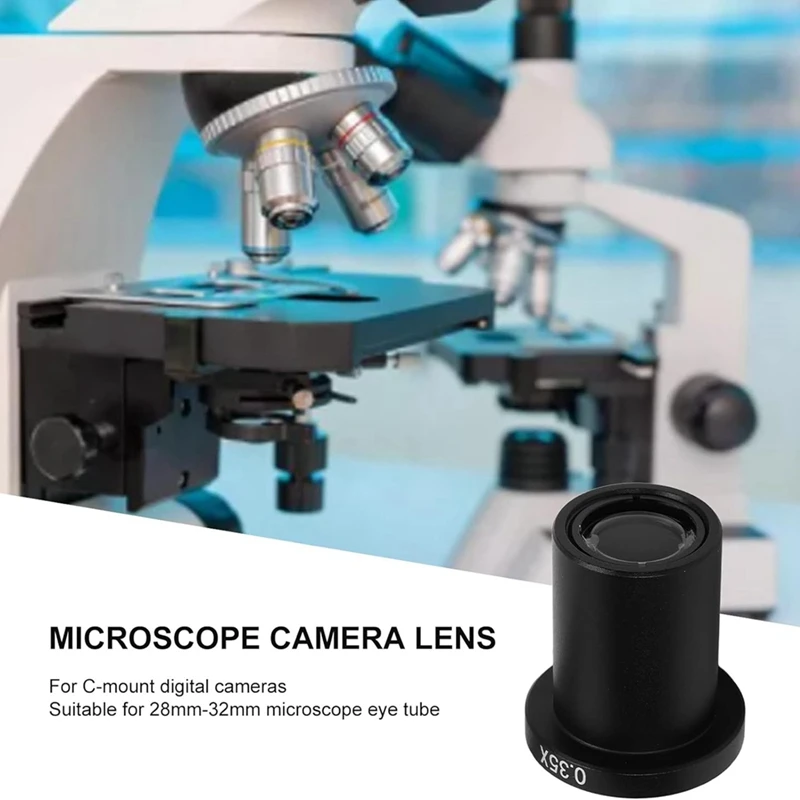Окуляр микроскопа 0 5X C крепление адаптер для камеры объектив 28 мм промышленного