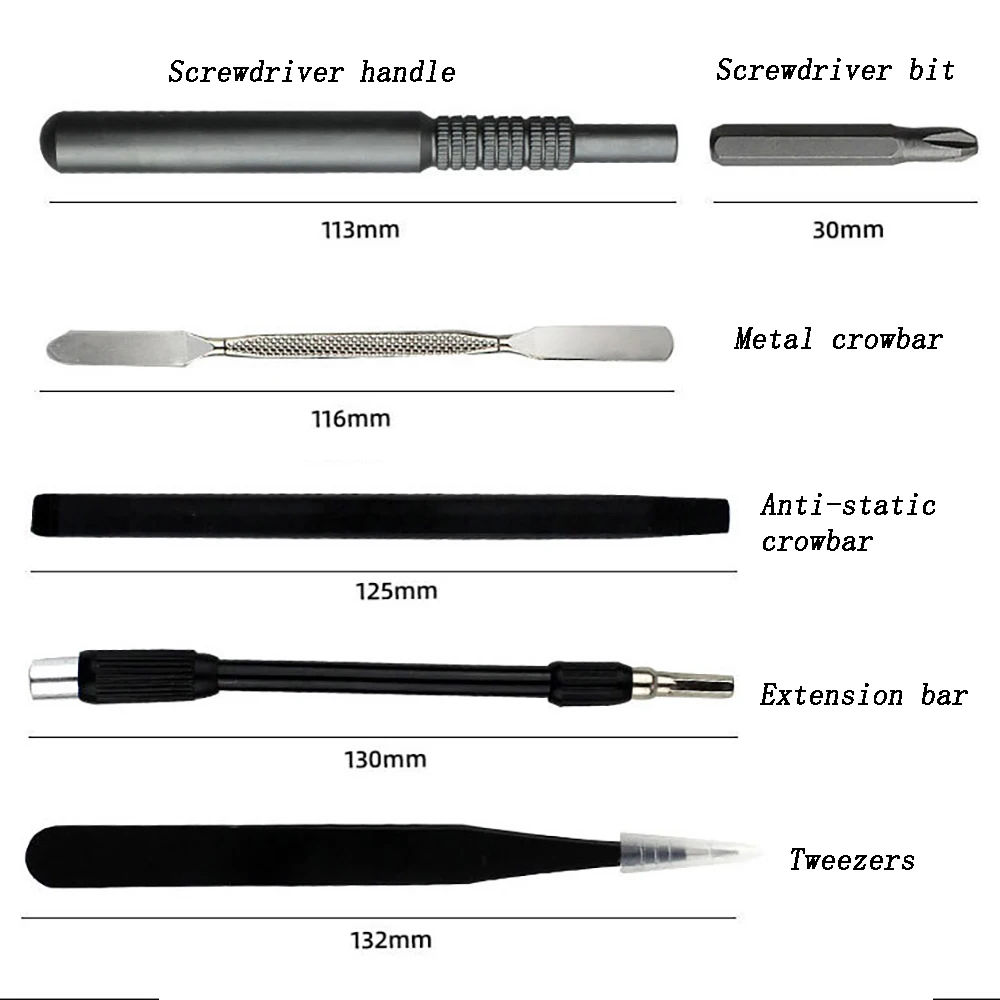 Профессиональный многофункциональный набор прецизионных отверток 66 в 1