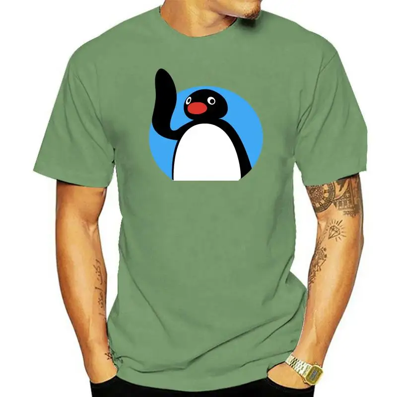 

Мужская футболка Hello pengu унисекс, женская футболка, футболки, Топ