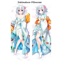 date a live dakimakura pillowcase anime hug body sexy kawaii loli girl cover otaku long bed cushion 150x50
