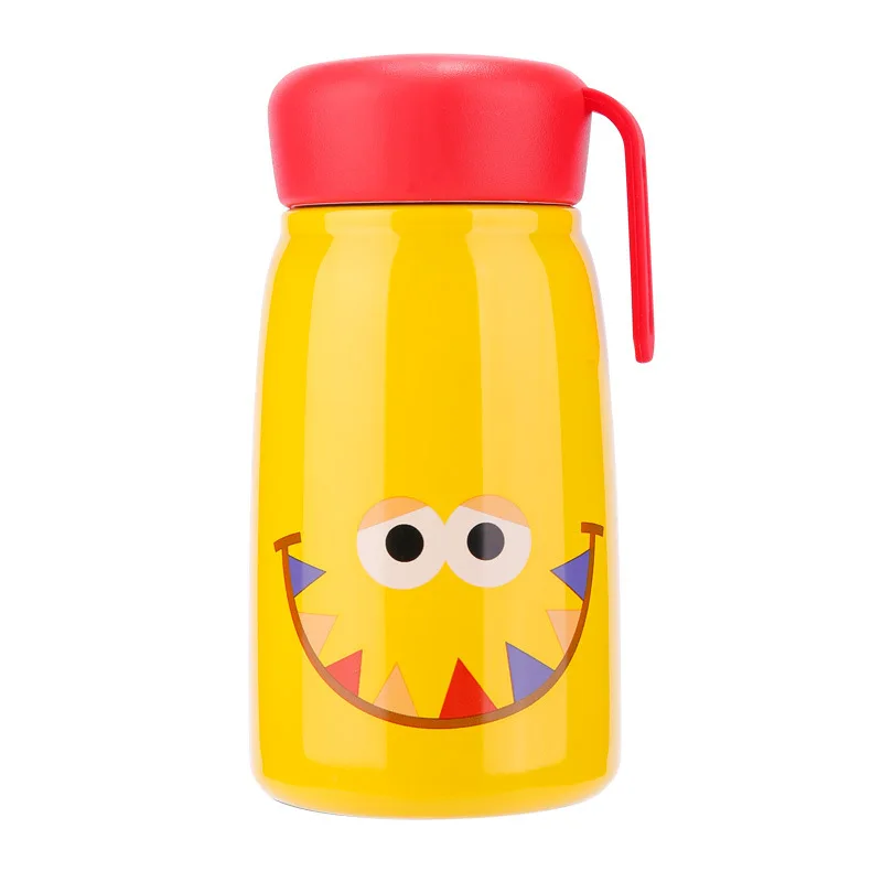 

350ml Cute Mini Children's Thermos Food Grade Stainless Steel Drinking Water Bottle Vacuum Flask for Kids