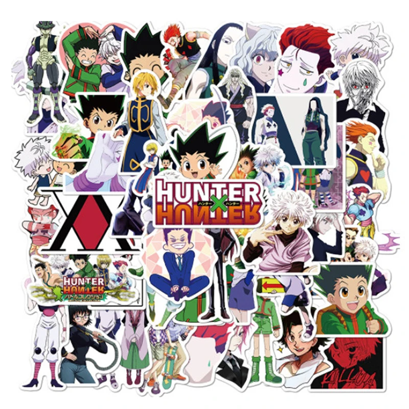 

20/50pcs Anime Full-time Hunter FREECSS Stickers Suitcase Skateboard Waterproof Cartoon Sticker Decals Kids Classic Toy