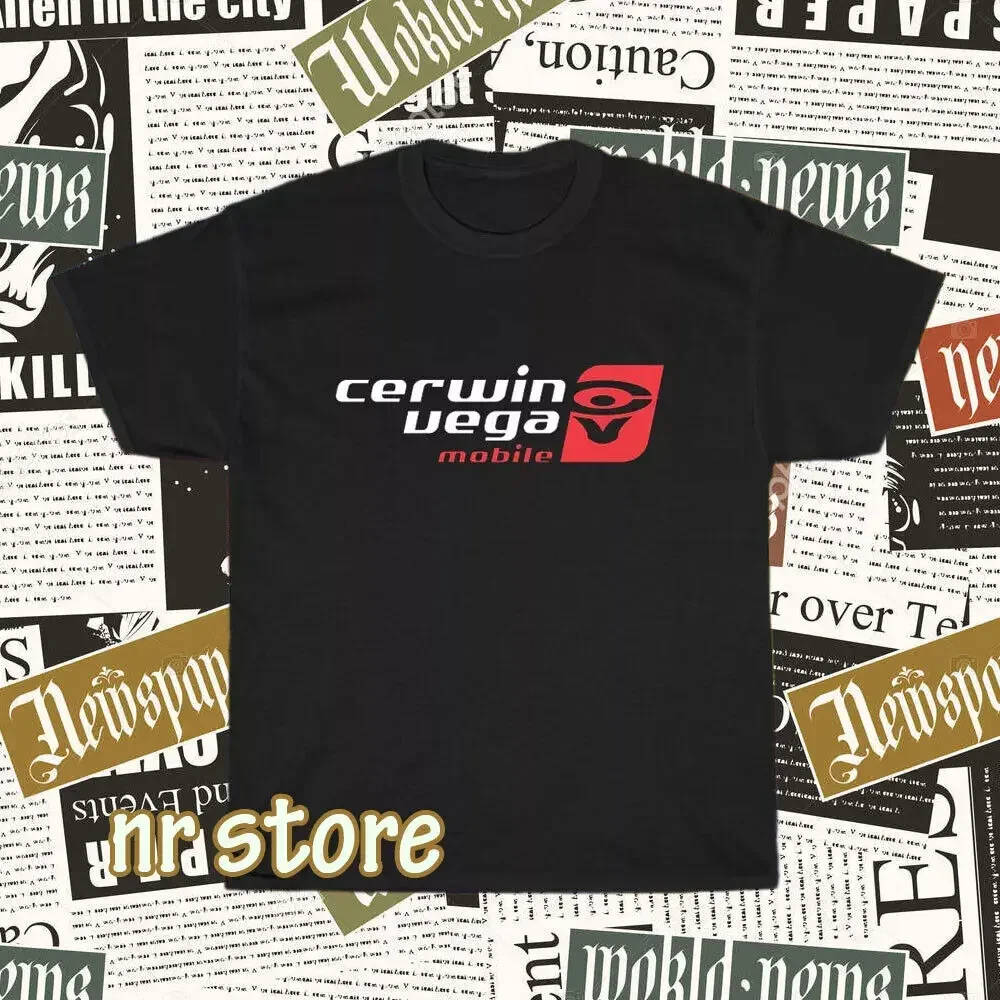 New Cerwin vega audio Logo Men's T-Shirt funny Size S to 5XL