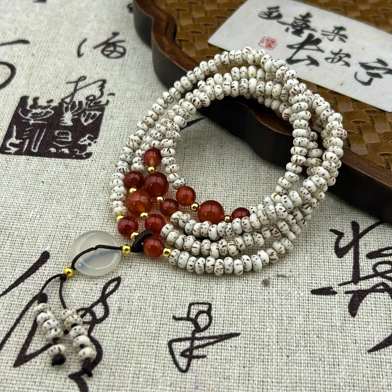 Новый браслет Hainan Mini Bodhi с четками оригинальный Shunbai Small Xingyue орнаментом для