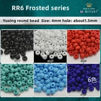 4mm round beads miyuki yuxing frosted series diy jewelry beaded clothing materials and accessories are imported from japan