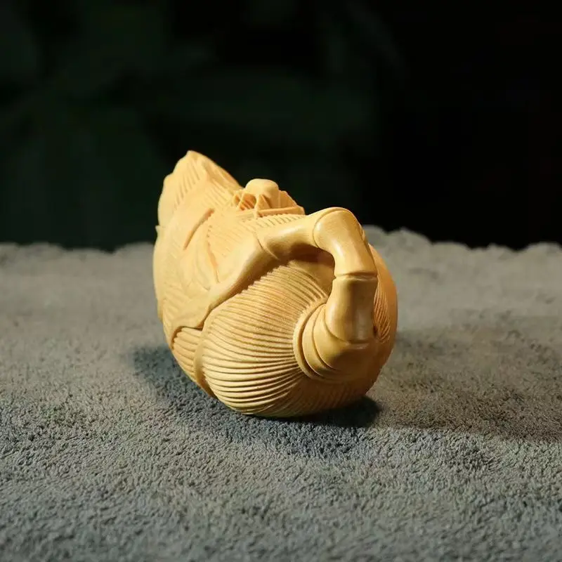 

Деревянный резной бамбуковый чайник Taihang для украшения дома и офиса