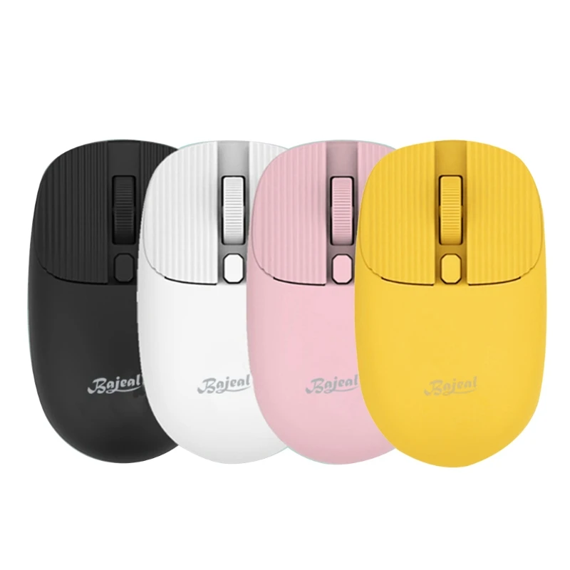 

Women Wireless Mouse 2.4Ghz 1200DPI Mouse Mute for KEY USB Rechargeable Power Saver Girl Mice