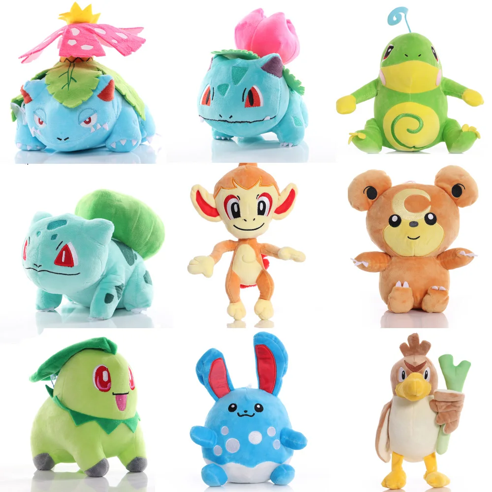 

16-28 см, TAKARA TOMY, искусственная игрушка, чикорита, азамарилл, фаркара, дневная полная игрушка, плюшевая игрушка, мультяшная кукла