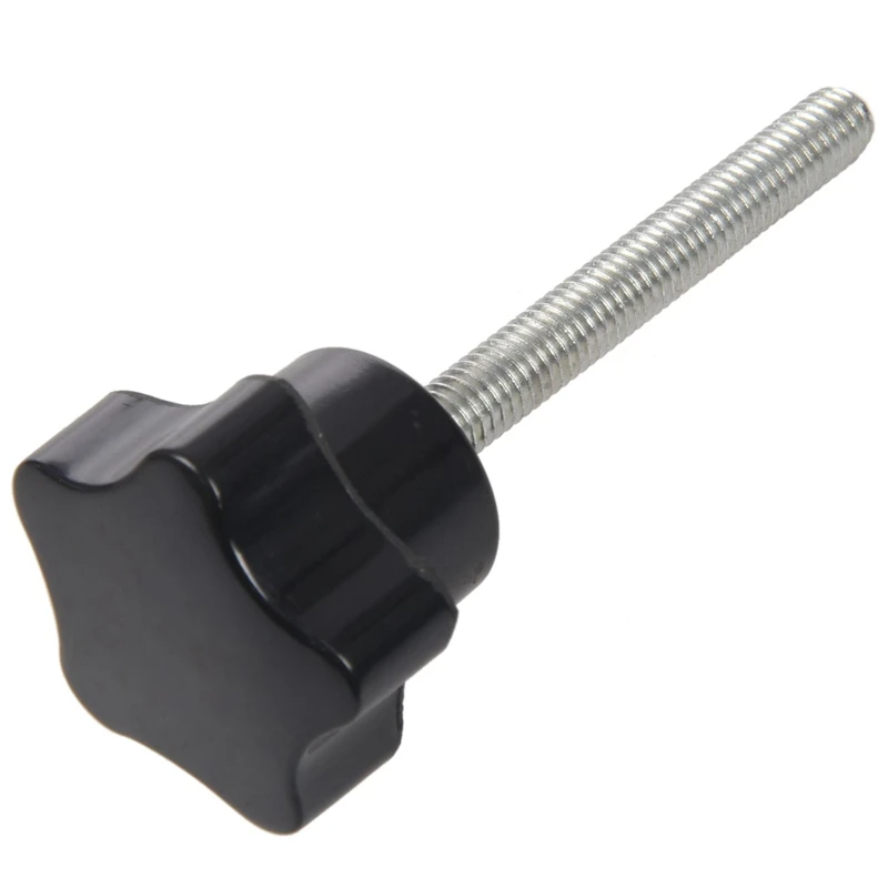 12 шт. M6 X 50 мм фиксирующая звездообразная пластиковая головка ручка с наружной