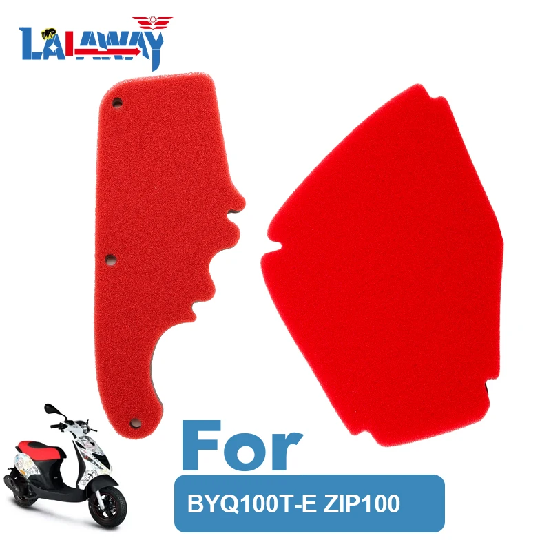 

Scooter Motorcycle Air Filter Motor Bike Intake Cleaner For Piaggio Byq100t-e Zip100 , Air Filter Filter Sponge