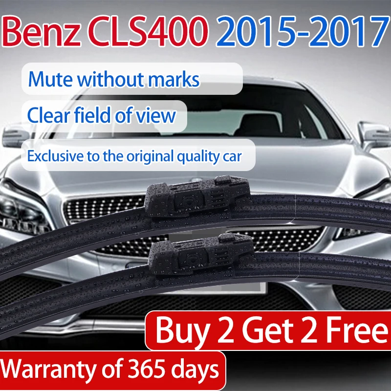 

ShangKeWen Boneless Silicone Windshield Wipers Blade For Benz CLS400 Universal Frameless Rubber Wipers Mercedes-Benz Accessories