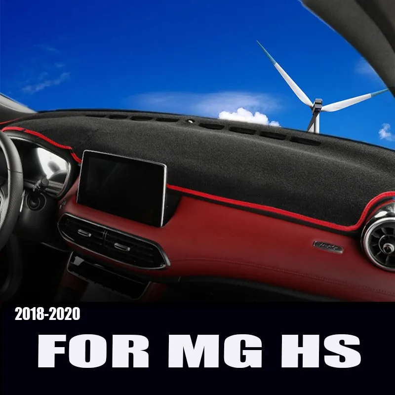 

Для MG HS 2018 2019 2020 2021 коврики для приборной панели автомобиля, коврики для защиты от ультрафиолетового излучения, чехол, коврики, аксессуары