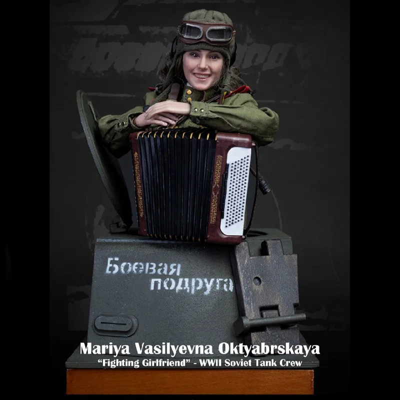 

Facepoolfigure FP005 1/6 Fighting Girlfriend wwIl Soviet Tank Crew Mariya Vasilyevna Oktyabrskaya Male Solider Action Figure
