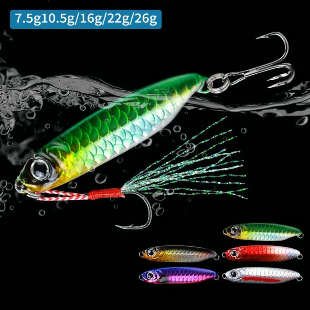 Прочная Железная Рыболовная Приманка 7 г 10 красная зеленая гальванизированная