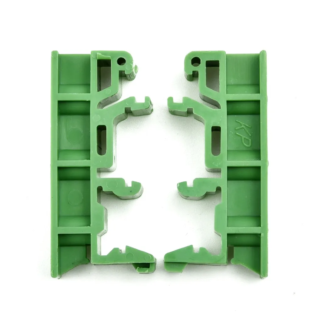 10pcs DRG-01 PCB DIN 35 Rail Adapter Mount Holder Mounting Brackets Screws For DIN 35 Mounting Rails Adapter Replacements Parts