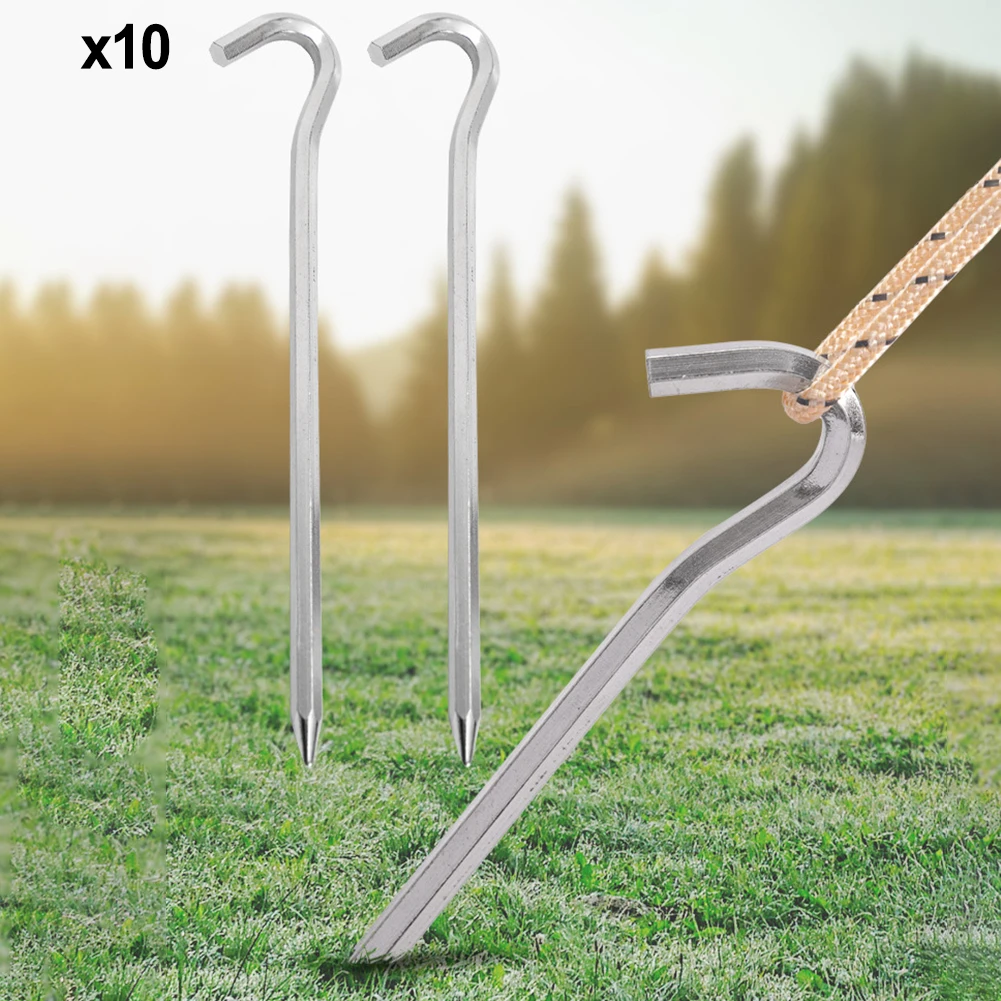 

Tent Hooks Tent Pegs Prevent The Wind Rope From Falling Off And Increase The Stability Of The Tent 18*0.6*0.6 Cm