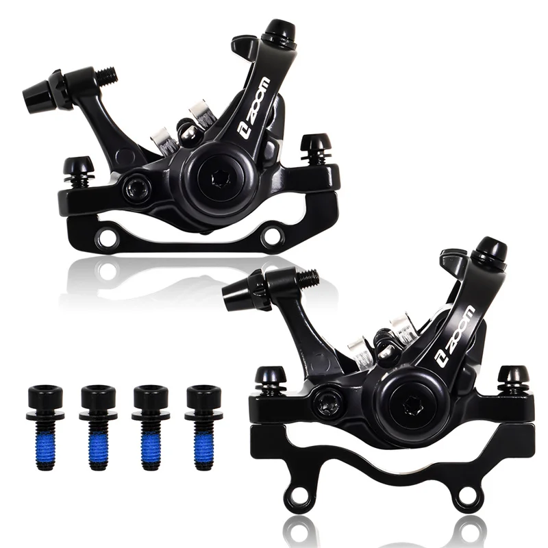 Суппорт дискового тормоза велосипедный с двойным экшн-кабелем