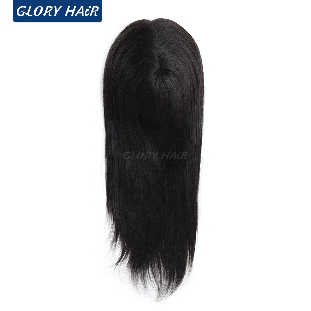 GLORYHAIR-дешевый натуральный парик из человеческих волос для женщин 6x8 16 дюймов